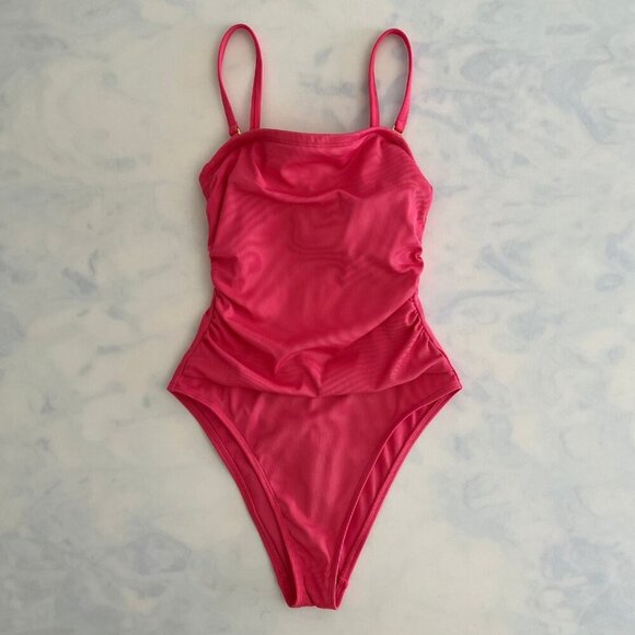 Shade & Shore Other - Shade & Shore Hot Pink One Piece Swimsuit